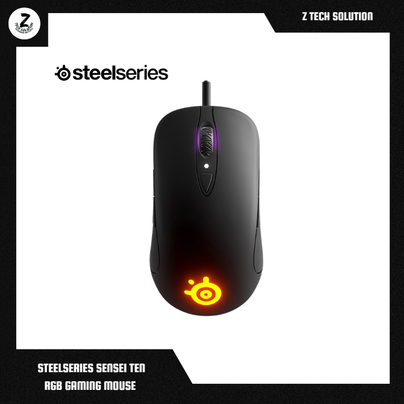 STEELSERIES SENSEI TEN RGB GAMING MOUSE – Z TECH SOLUTION | WORLD OF GAMERS